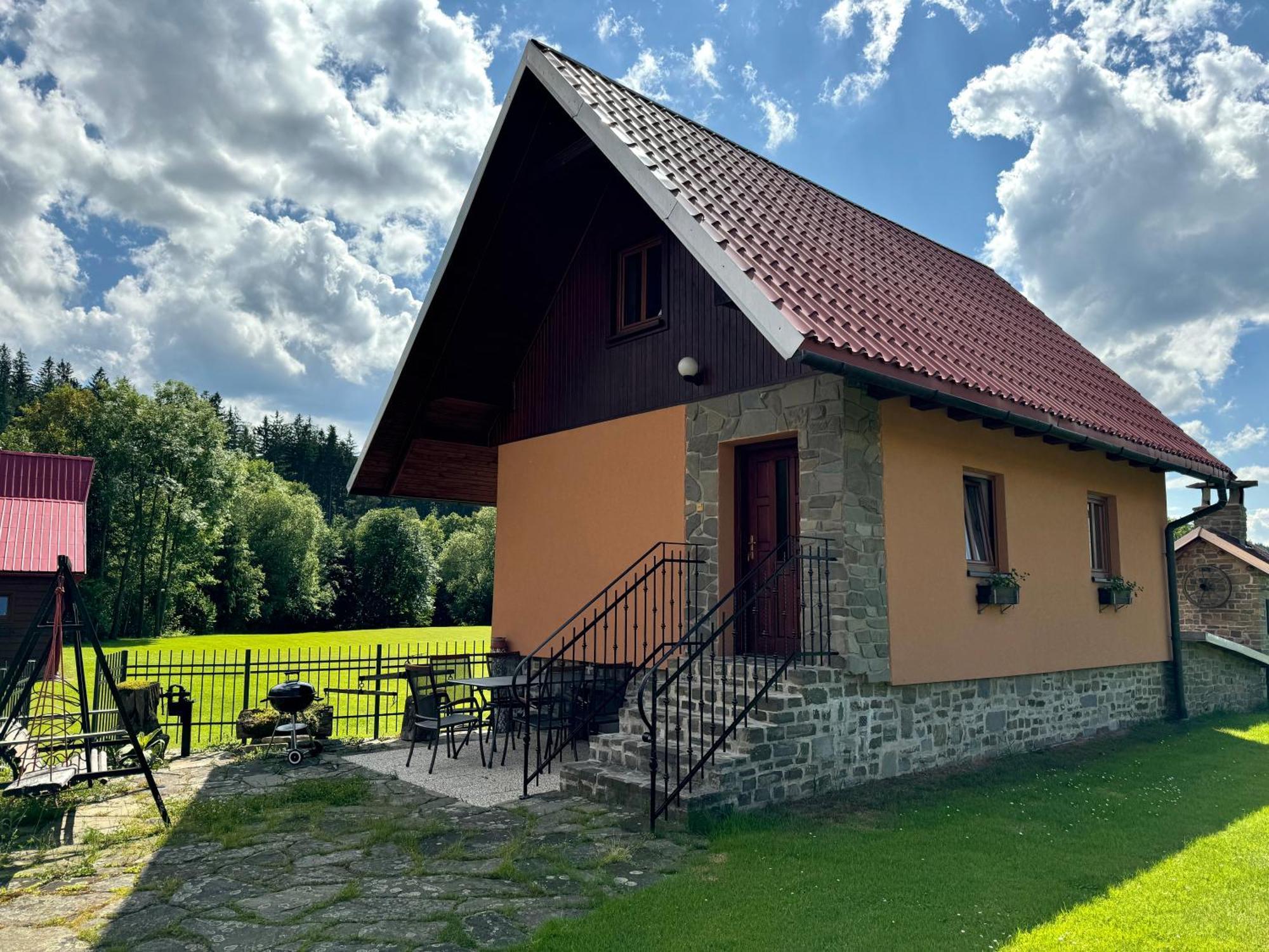 Ubytovani U Hradecku Простршедни Бечва Экстерьер фото